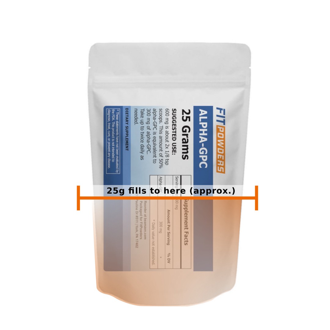 Alpha-GPC 50% Powder, Choline Source Supplement with Scoop - Image 8